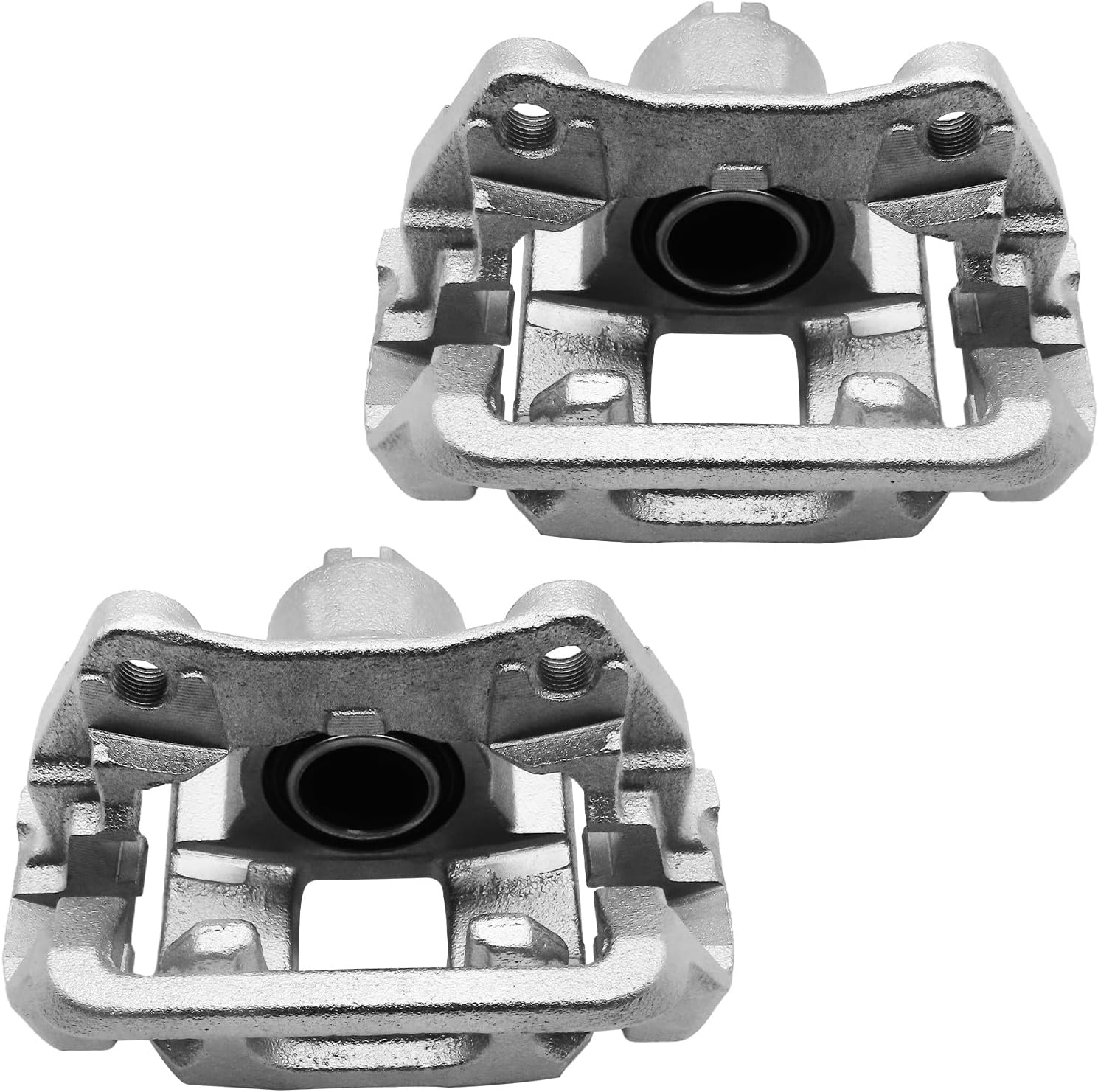 Anpulsero Rear Brake Caliper with Bracket Compatible with Select Honda Models - Odyssey 2011-2017 (V6 3.5L | Mini Passenger Van, FWD) - Rear Driver and Passsenger Side, 2-PC Set, 19-B6447 19-B6446