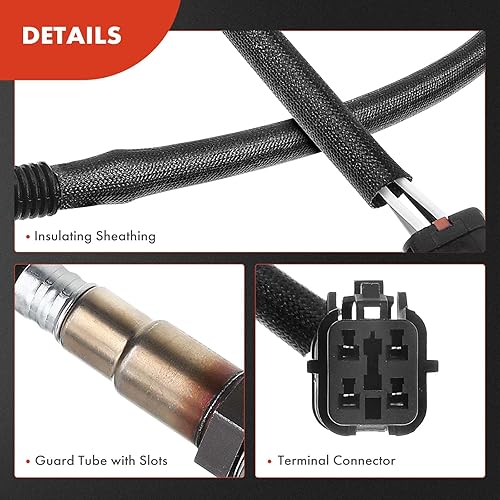 Miniatura 6 de A-Premium Sensor de oxígeno Downstream O2 compatible con Hyundai Tucson 2016 2017 2018, L4 2.0L, solo FWD