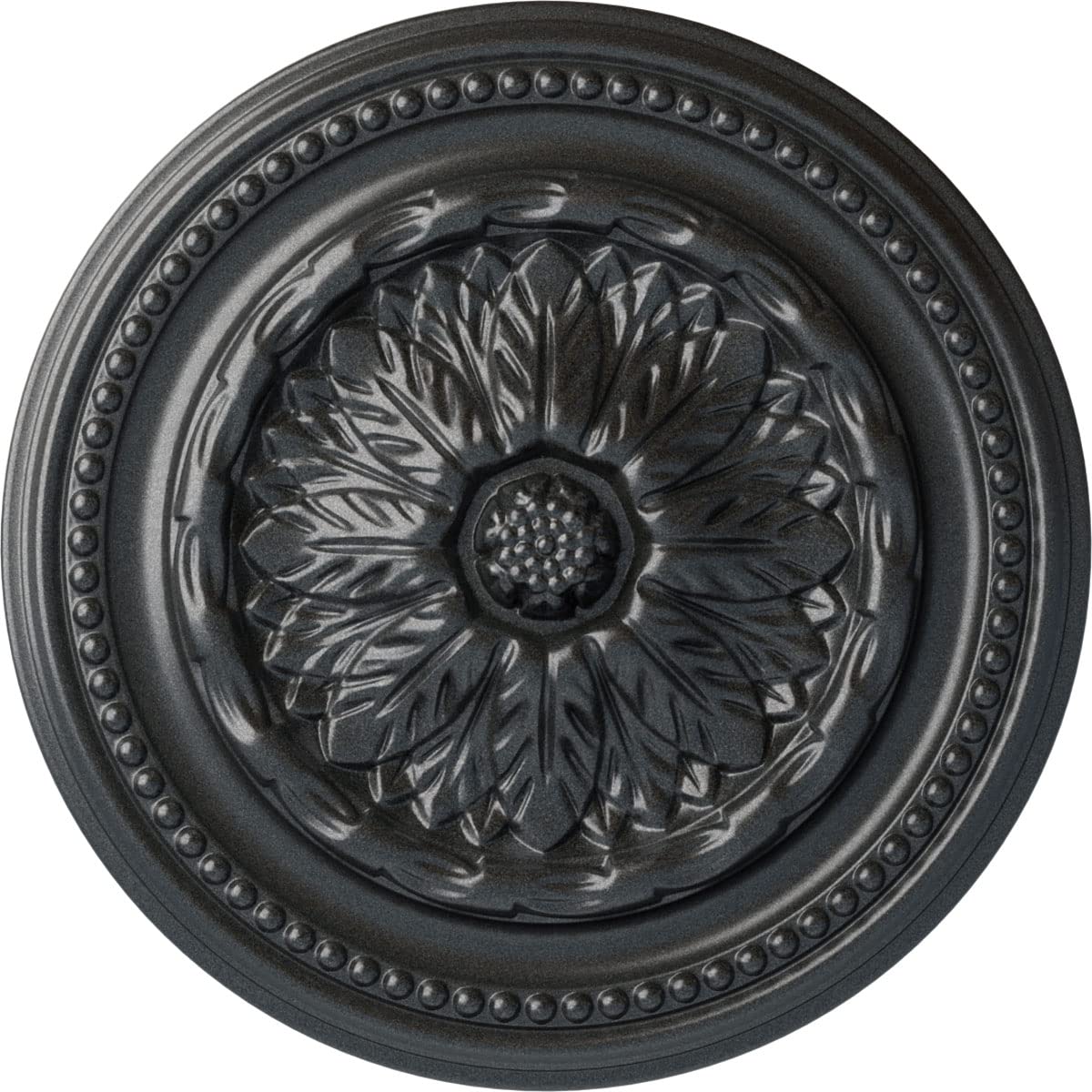 Médaillon de plafond Chester pour cacher les trous et sublimer un lustre avec élégance