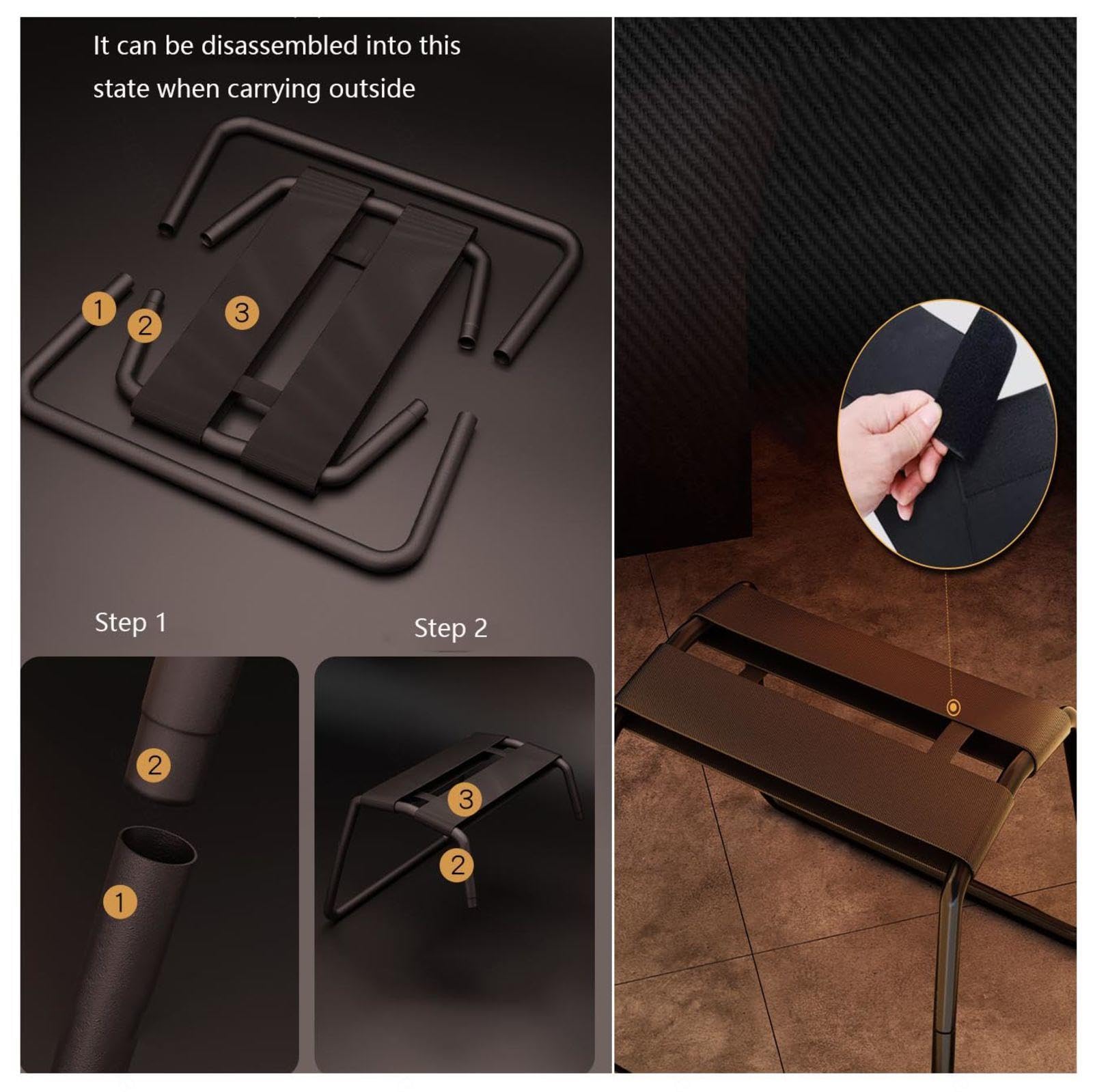 Sedia Smontaggio e Montaggio della Scatola è Stabile e Antiscivolo,Chair1