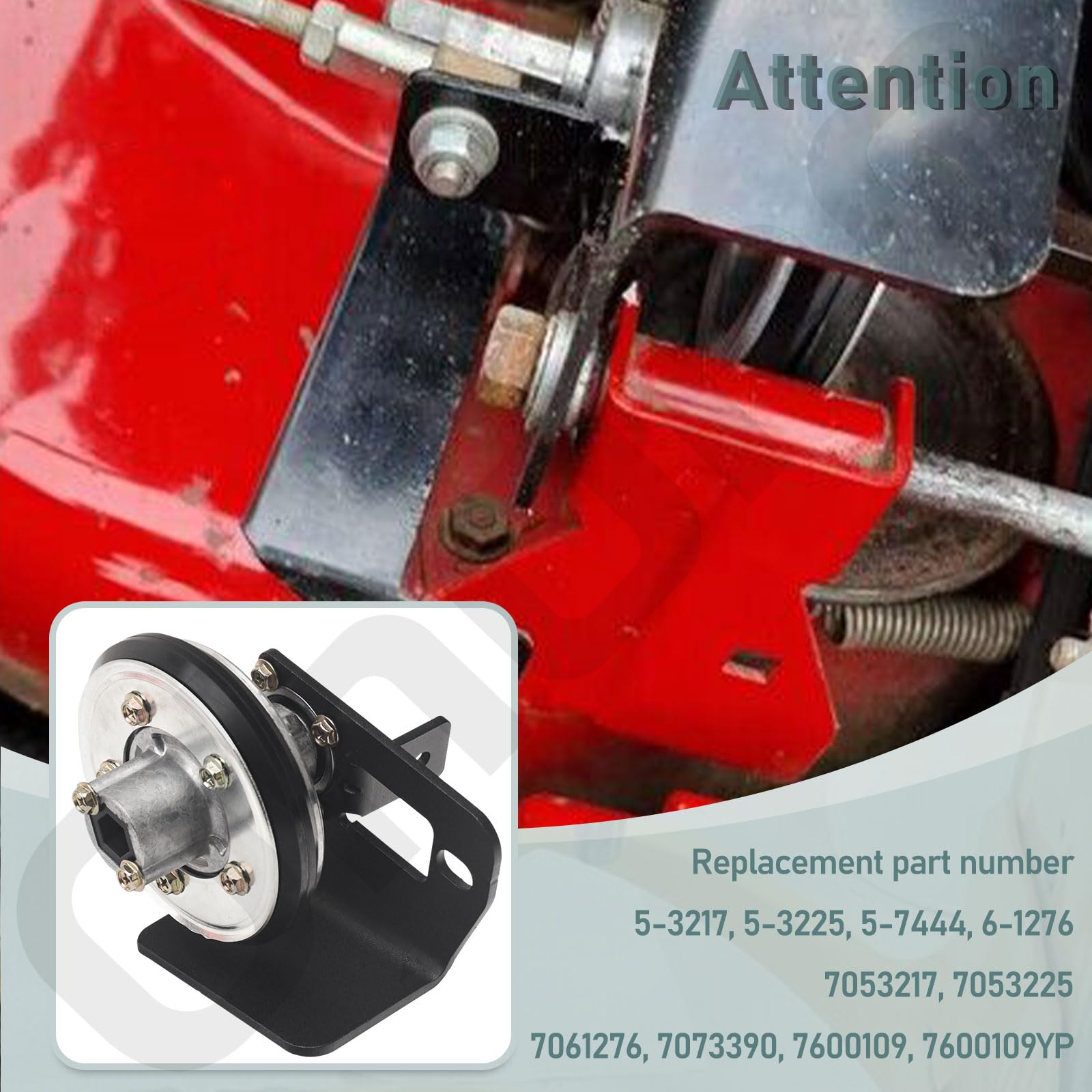 Ohoho 7600109YP - Conjunto de buje de transmisión compatible con Sn-apper autopropulsado Walk Behinds - Sustituye a: 240-440, 7061276, 7073390, 7600109