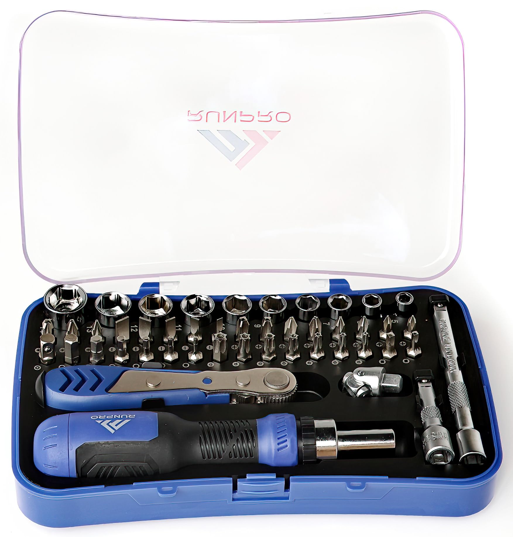 WERA 8100 SA 8 zyklop metal-ratelset, omschakelpal, 1/4-aandrijving, metrisch, 28 -delig