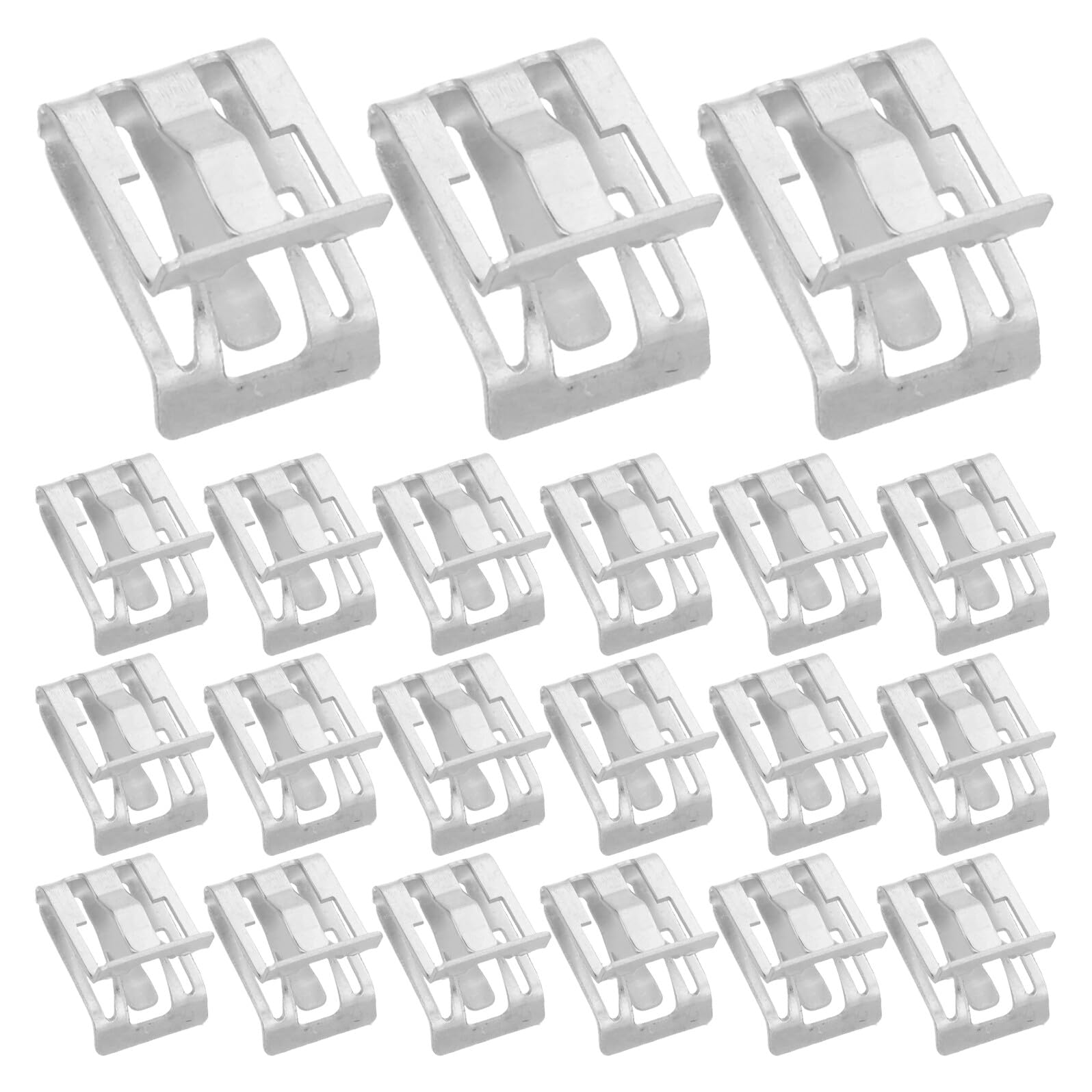 Clips metálicos para tablero de coche PRETYZOOM de consola central con fijación resistente 8
