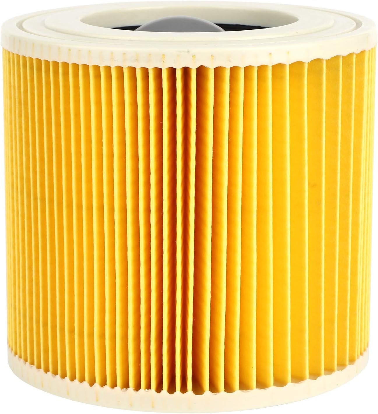 1-Pack Cartridge Filter Compatible with Kärcher WD2 WD3P Wet & Dry Vacuum Cleaners | Replacement Filter Compatible with WD2, WD3, MV2, MV3, SE 4001, SE 4002 Models | Part # 6414552