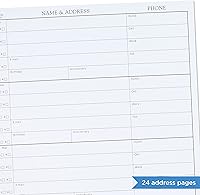 Vista 4 de Hallmark Páginas de repuesto para libreta de direcciones (paquete de 44 páginas de repuesto para direcciones, citas)