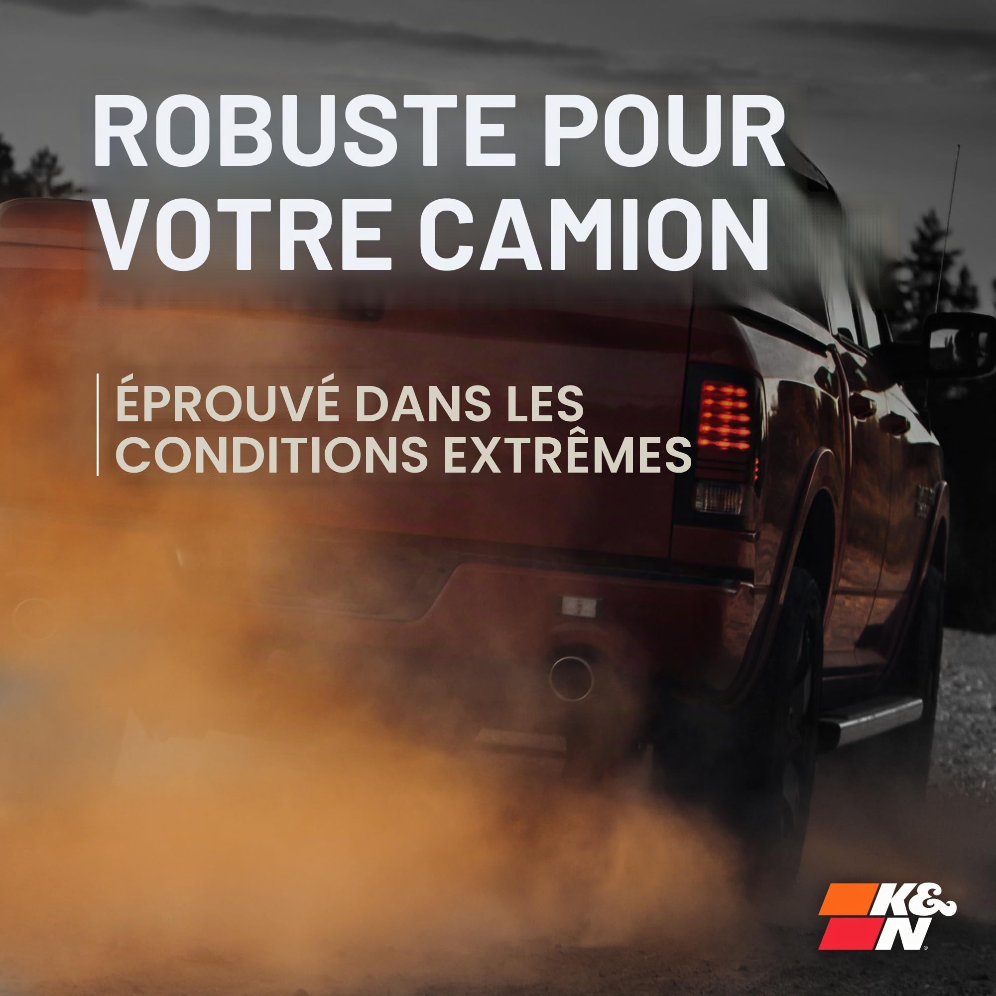 K&N 33-2457 Filtre à Air du Moteur: Haute Performance, Premium, Lavable, Filtre de Remplacement, Plus de Pouvoir, 2010-2019 (Grand Cherokee, Durango)