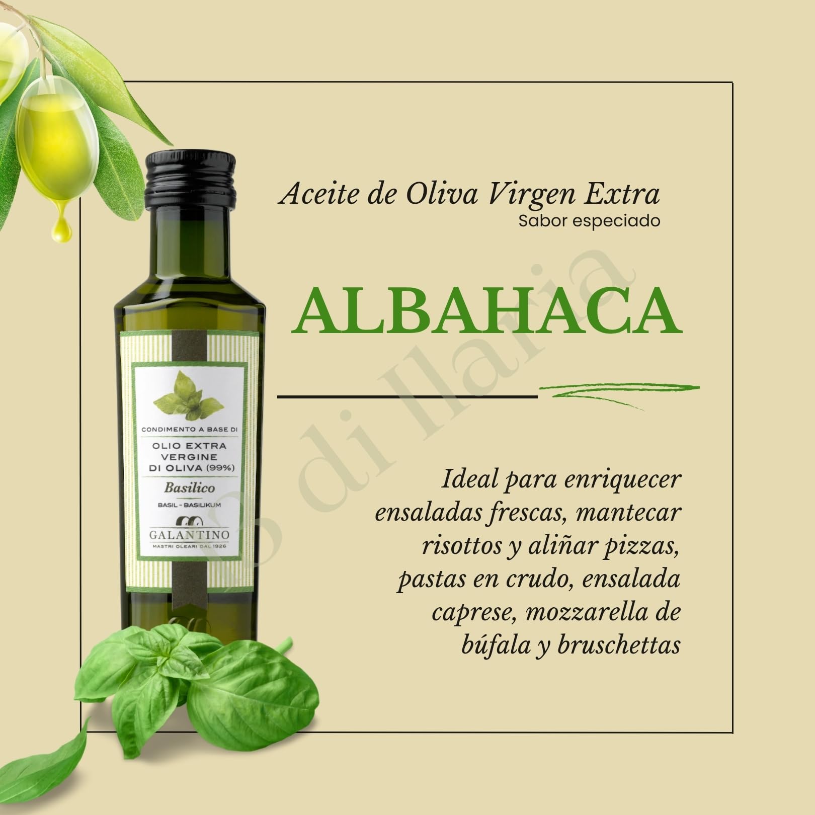 Pack Degustación Aceite de Oliva Virgen Extra y Condimentos 5x100 ml