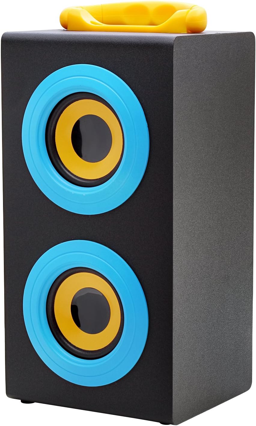 VIBE SOUND VS-577C-BLU Portable Fashion Retro Wood Speakers