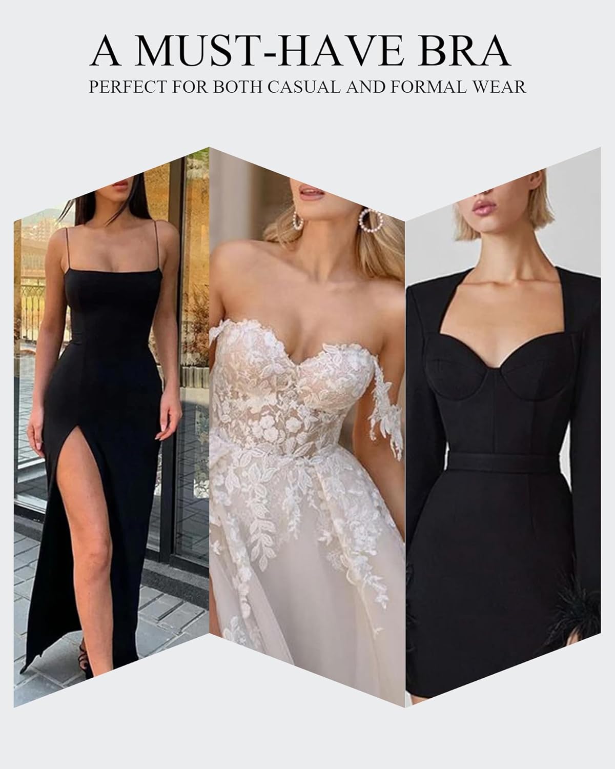 HACI Women's Plus Size Longline Strapless Bra Bustier Full Coverage Anti Slip Underwire Corset Top Body Shaper Tummy Control - Image 4