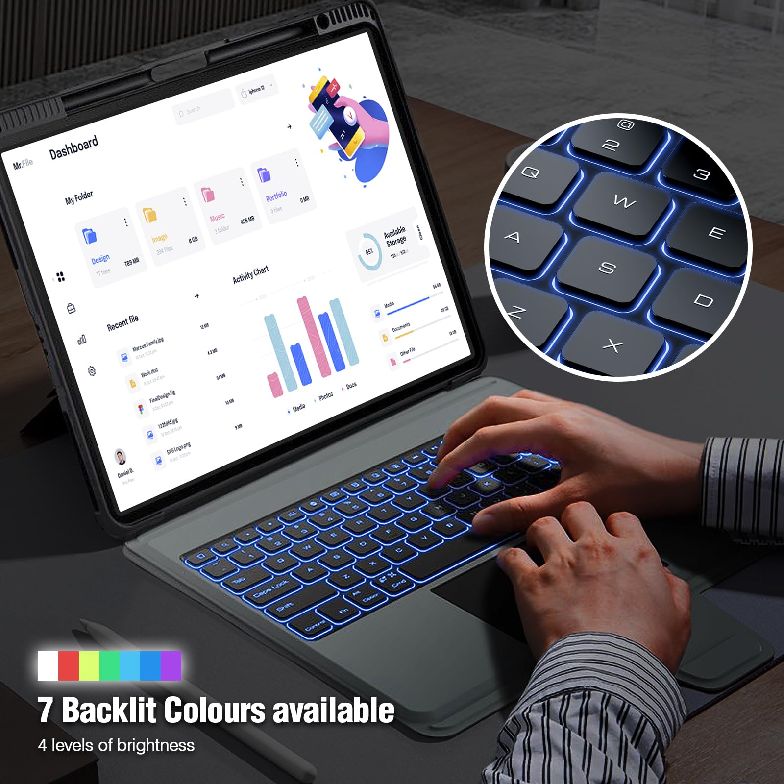 iPadアクセサリー Nillkin iPad Keyboard Case Amazon.com: Nillkin iPad Pro 11(1st/2nd/3rd/4th Gen) & iPad