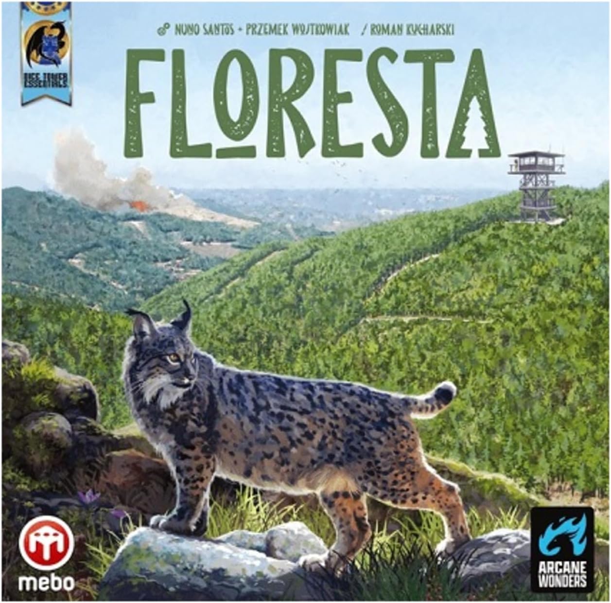 Floresta Board Game by Arcane Wonders – Nature-Themed Strategy Game with Beautiful Artwork – Collect Resources – Family-Friendly and Strategic Gameplay