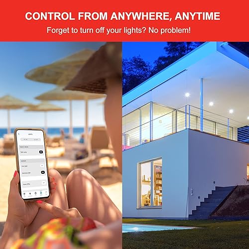 Miniatura 6 de Sengled Bombilla Alexa BR30, S1 emparejamiento automático con dispositivos Alexa, bombilla inteligente de inundación que funciona con Alexa, luz