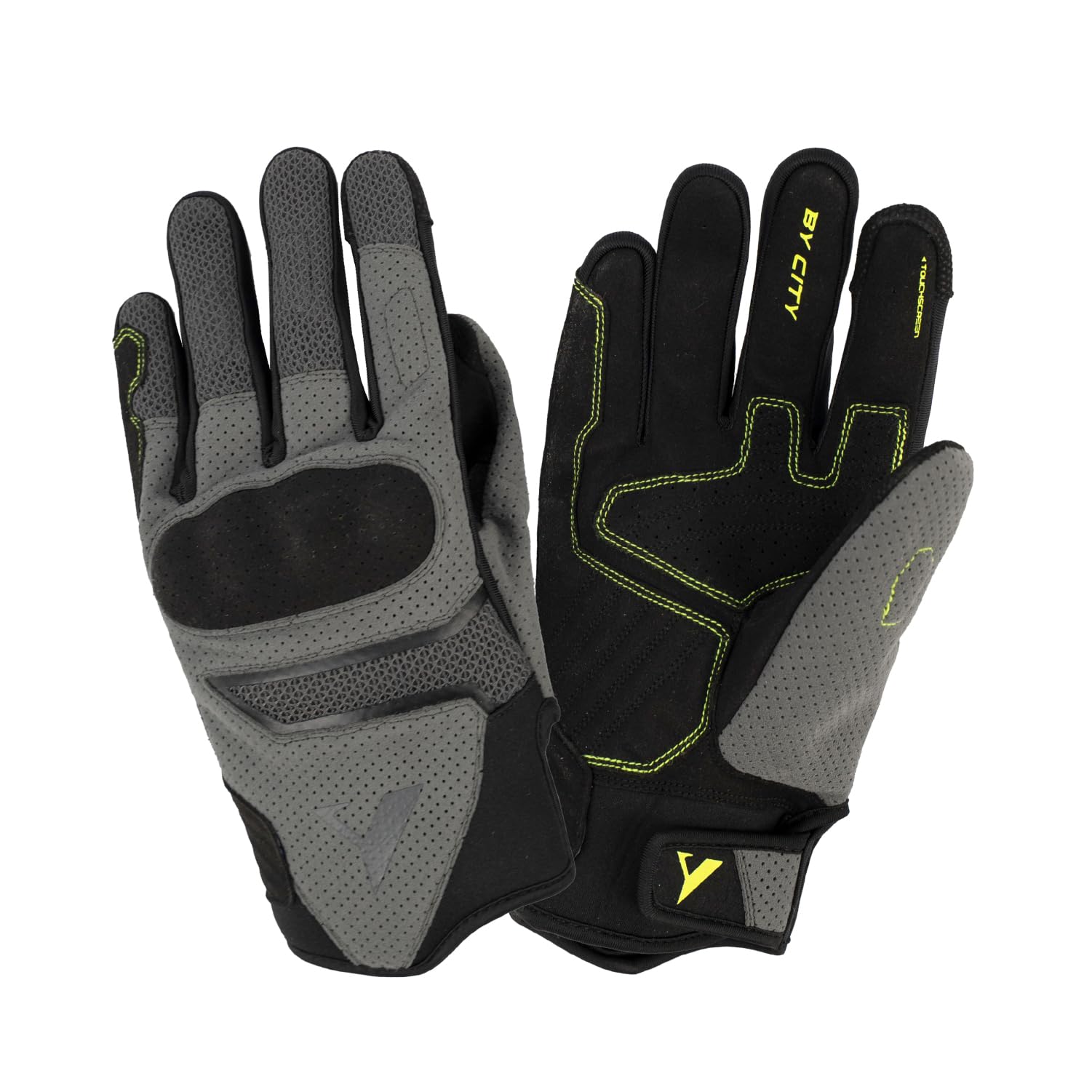BY CITY - Guantes Elbrus Hombre - Amara Y Malla Resistentes A La Abrasión
