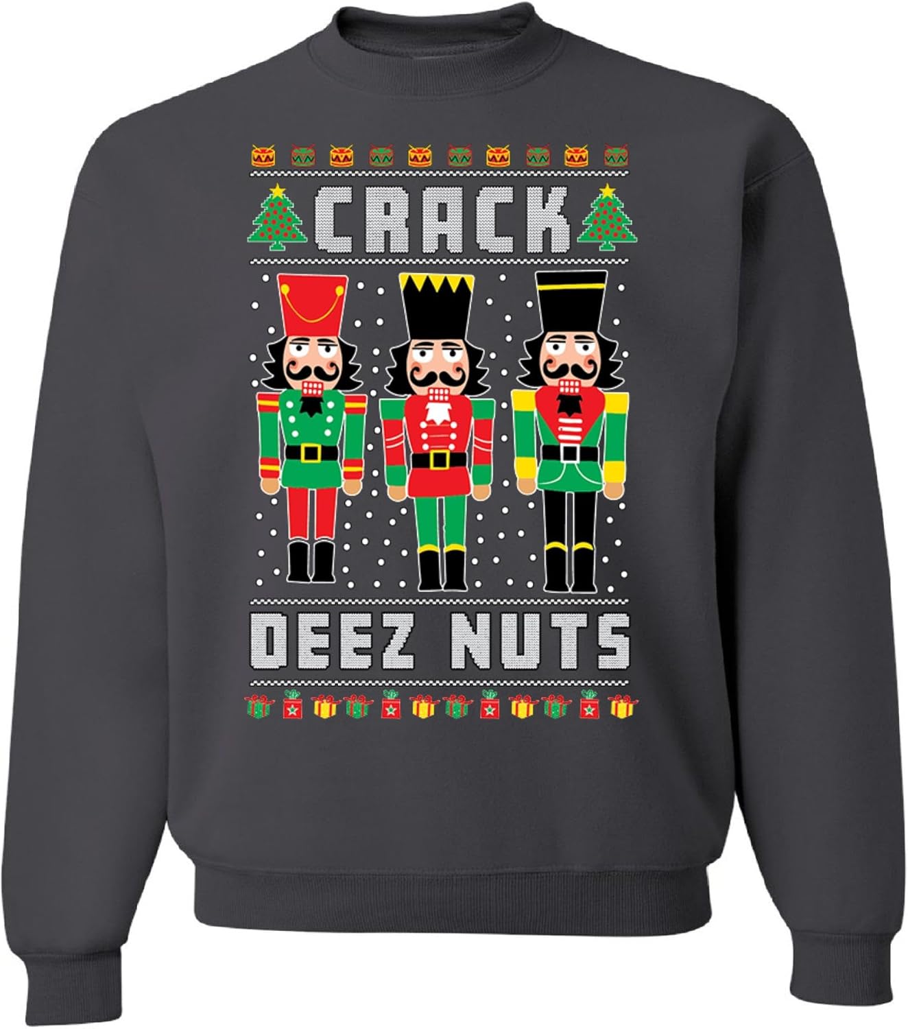 wild custom apparel Ugly Christmas Sweater TRENDING COLLECTION 5 Crewneck Sweatshirt