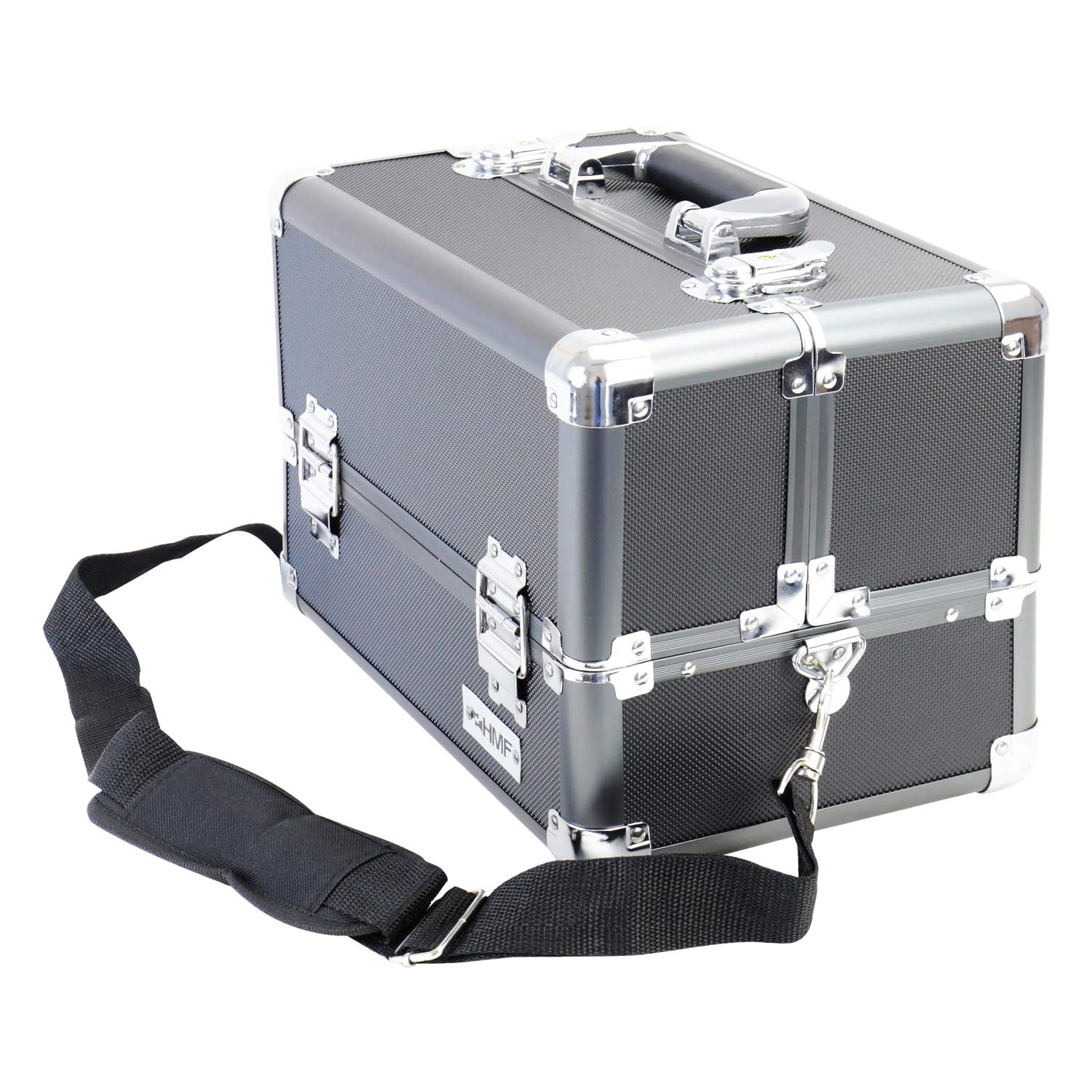 HMF 14901-02 kosmetyczka, Vanity-Case, pudełko do makijażu, uniwersalne etui, 33 x 22,5 x 24 cm
