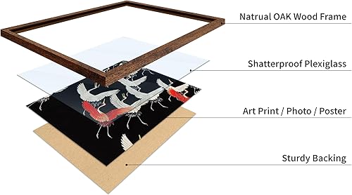 Miniatura 217 de Poster Master Póster vintage de flamenco americano, estampado retro de flamenco rosa, arte de pájaro, regalo para él, ella, amante de los animales,