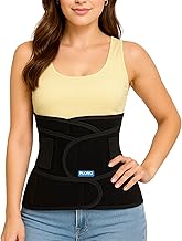 3-in-1 Post Pregnancy Belly Belt for Women – Waist, Belly & Pelvis Support Binder | Adjustable Maternity Recovery Belt for C-Section & Normal Delivery (Black, One Size)