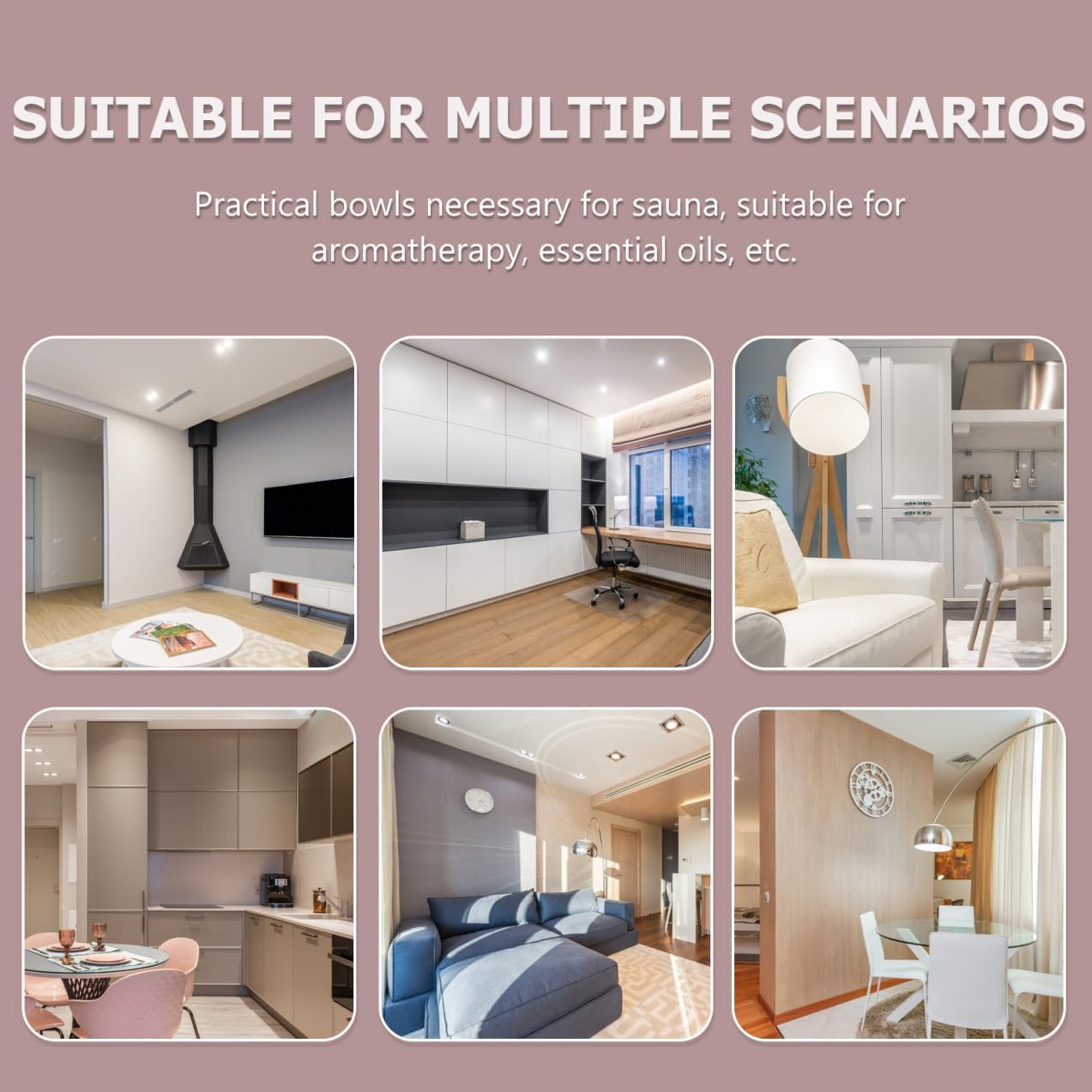 Stainless Steel Sauna Essential Oil Bowl 12CM Container for Sauna Spa Durable Heat Resistant Tray for Relaxation and Therapeutic Scents