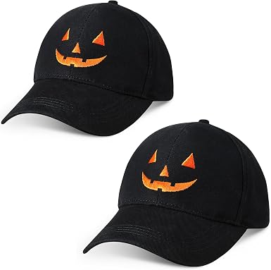 2 Pieces Halloween Unisex Baseball Hat 