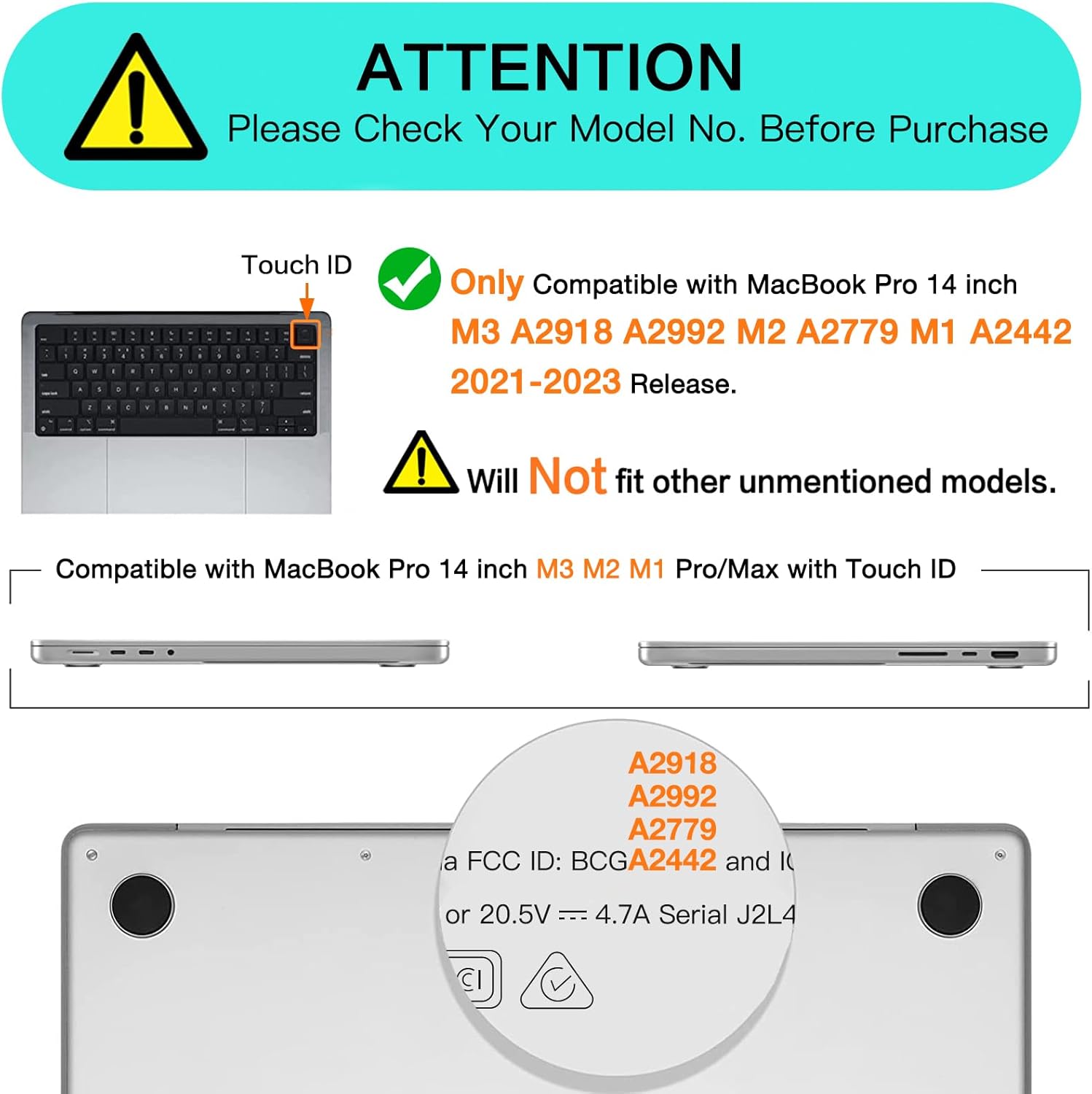 MOSISO Leopard Grain Wrist Rest Support for Mouse Pad&Keyboard Set&Compatible with MacBook Pro 14 inch Case 2024-2021 M3 M2 M1, Leopard Grain Hard Shell&Keyboard Cover&Screen Protector, Black