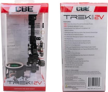 CBE Trek Pro, Vertical Pin, 2 Pin, 019, LH