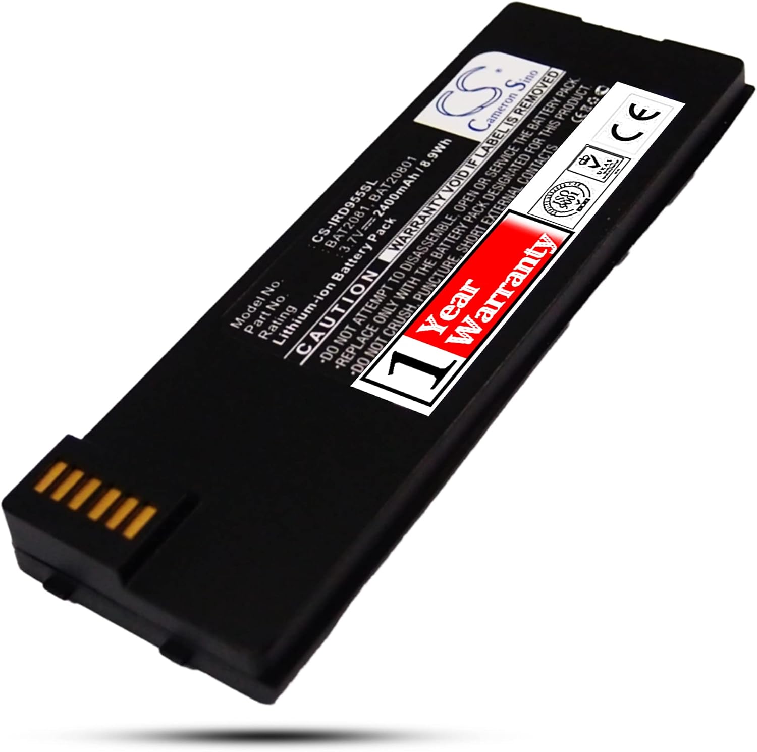 3.7V 9555 Battery Replacement for Iridium 9555 Iridium BAT2081 BAT20801 Battery