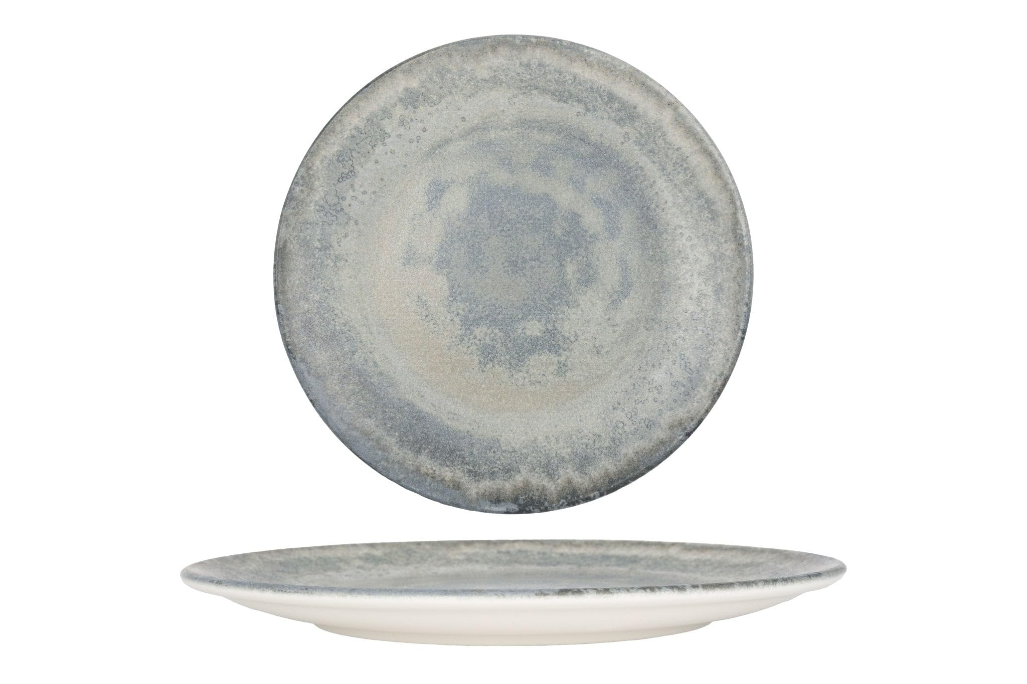 Bonna Platos de postre - Omnia - Porcelana - 23 cm - juego de 6