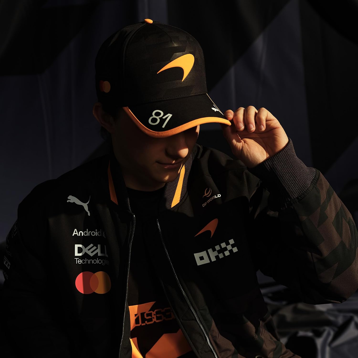 PUMA McLaren F1 Oscar Piastri 1000th GP 2026 Special Edition Hat - Orange - One Size Fits Most