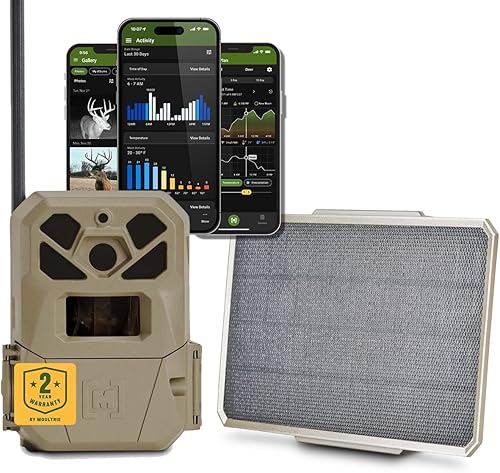 Miniatura 12 de Moultrie Edge 2 Pro Cellular Trail Camera - Auto Connect Nationwide 4G LTE - On Demand 40MP Photo - 1440P Video with HD Audio - Ai False Trigger