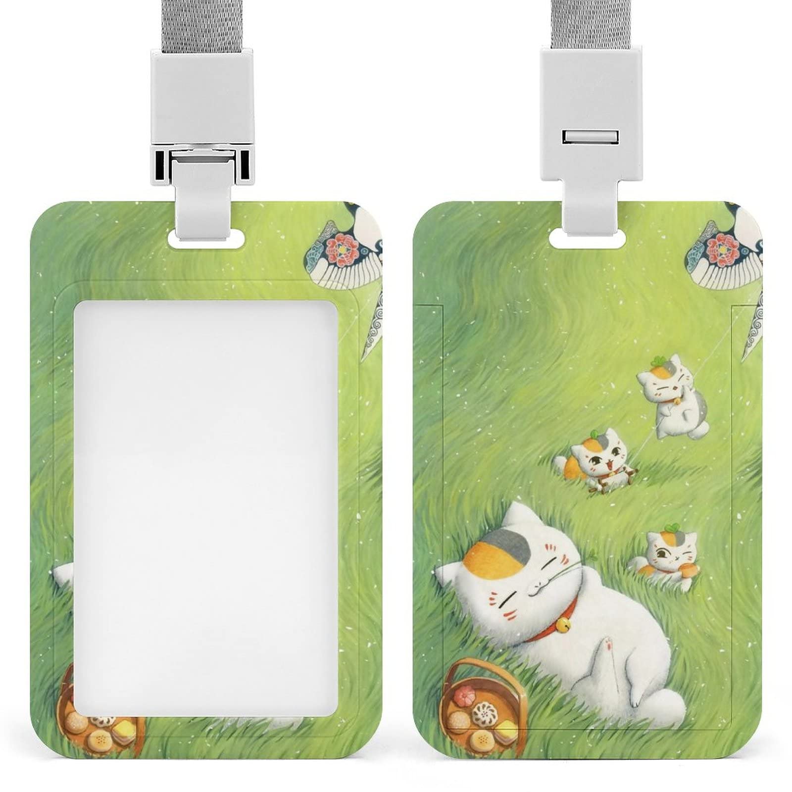 Amazon.co.jp: 名札ケース 夏目友人帳 ニャンコ先生 IDカードホルダー