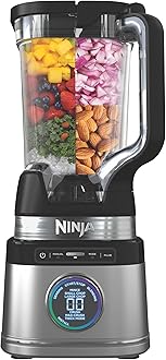Ninja TB201 Detect Power Blender Pro, BlendSense Technology, for Smoothies, Smoothies, and More, 1800 Max Watts, 70 oz Jug, Blender, Black