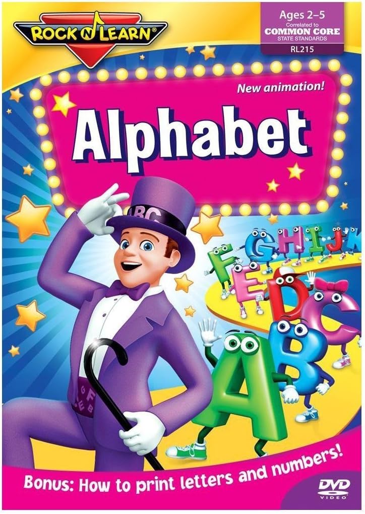 Rock N Learn: Alphabet [DVD] [2012]