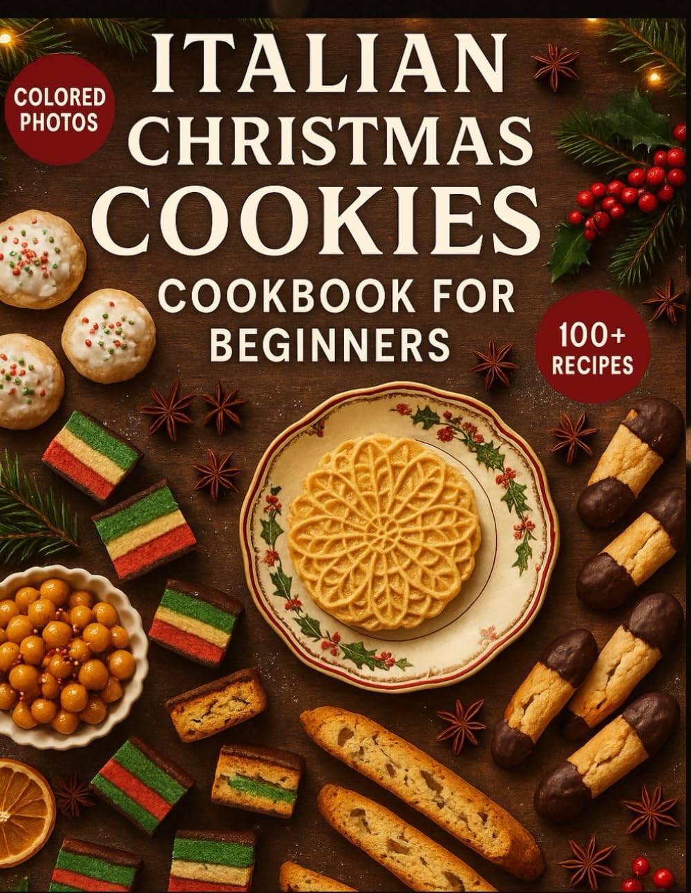 Italian Christmas cookies Cookbook for Beginners: Simple Festive Treats, Traditional Holiday Flavors & Step-by-Step Baking for Home Cooks      Paperback – December 3, 2025