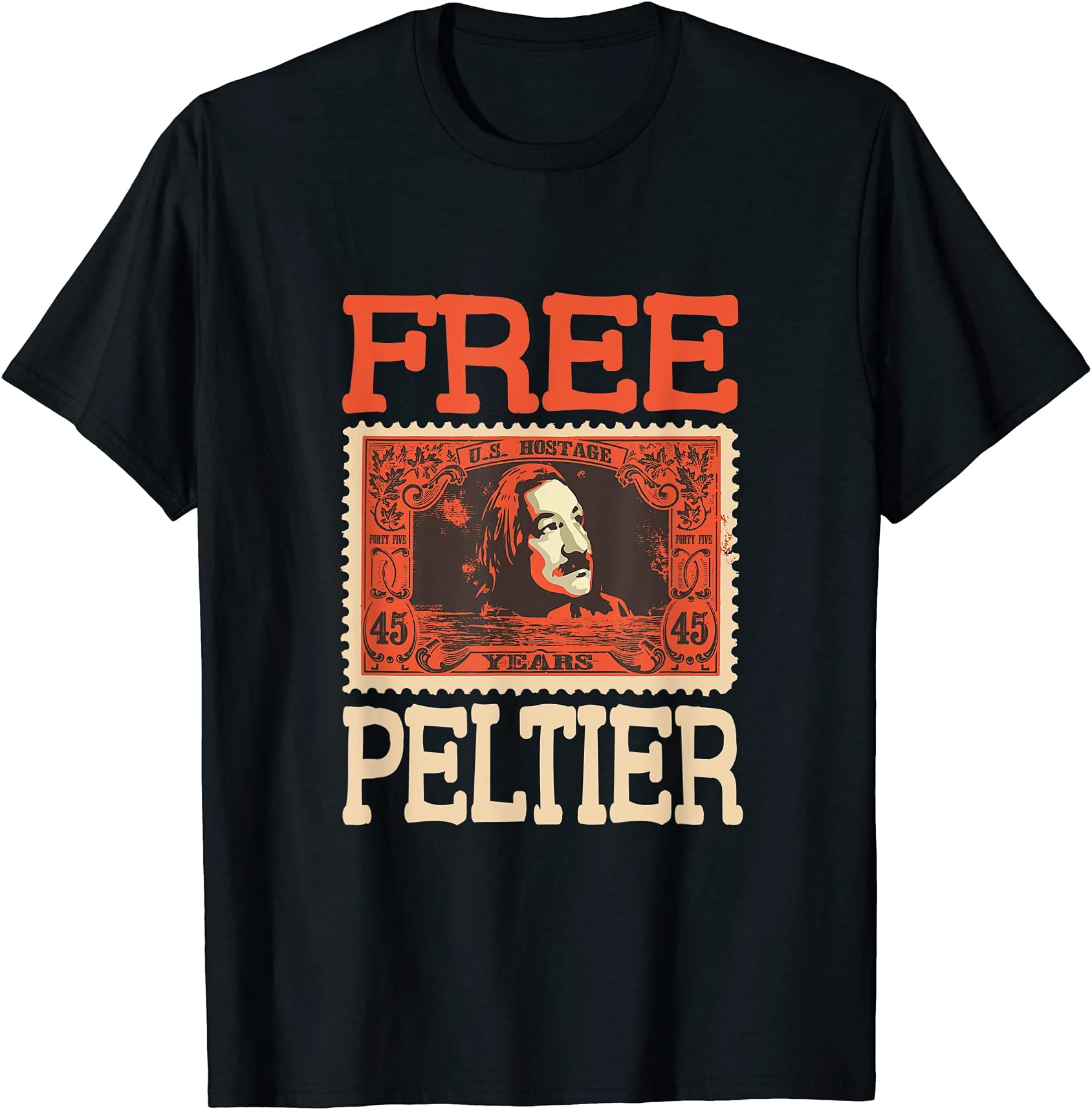 leonard peltier must be released fashionFree Leonard Peltier - Freedom T-Shirt