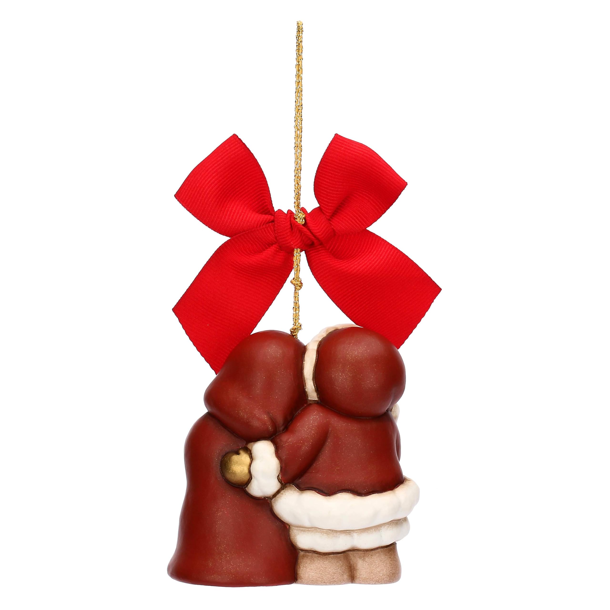 THUN - Addobbo natalizio Babbo e Mamma Natale, totem - Thunland - 7,5x5,6x7,6 cm