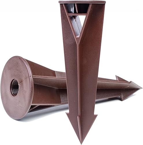 Miniatura 1 de Estaca de tierra para paisaje al aire libre, camino de luz de inundación solar, soporte de pieza de estaca, rosca NPT de 1/2 pulgada compatible con