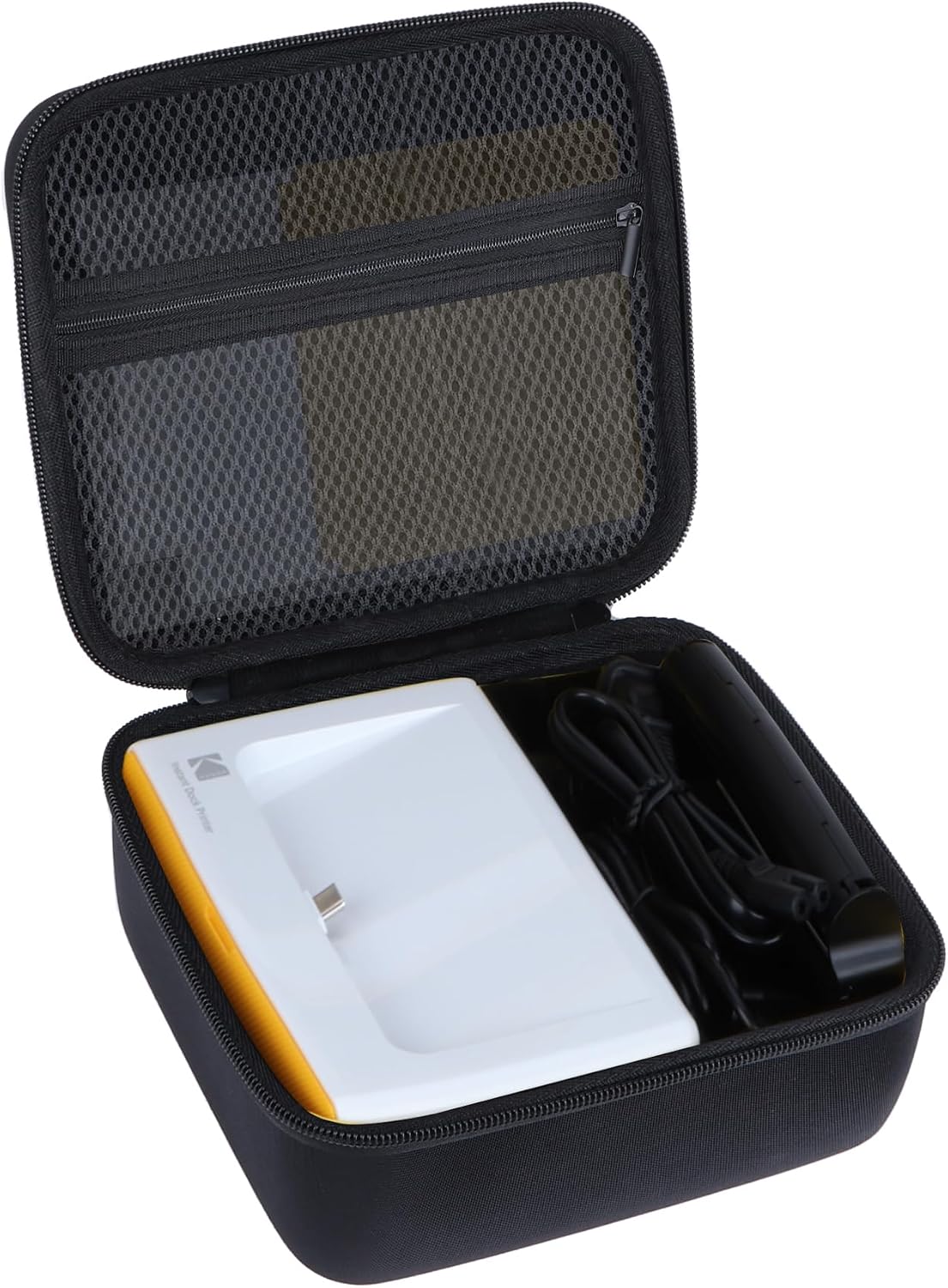 Lebakort Storage Case Compatible with Kodak Dock plus/Dock ERA Plus 4PASS 4x6 Instant Photo Printer (Black Case 2, for Dock Plus)