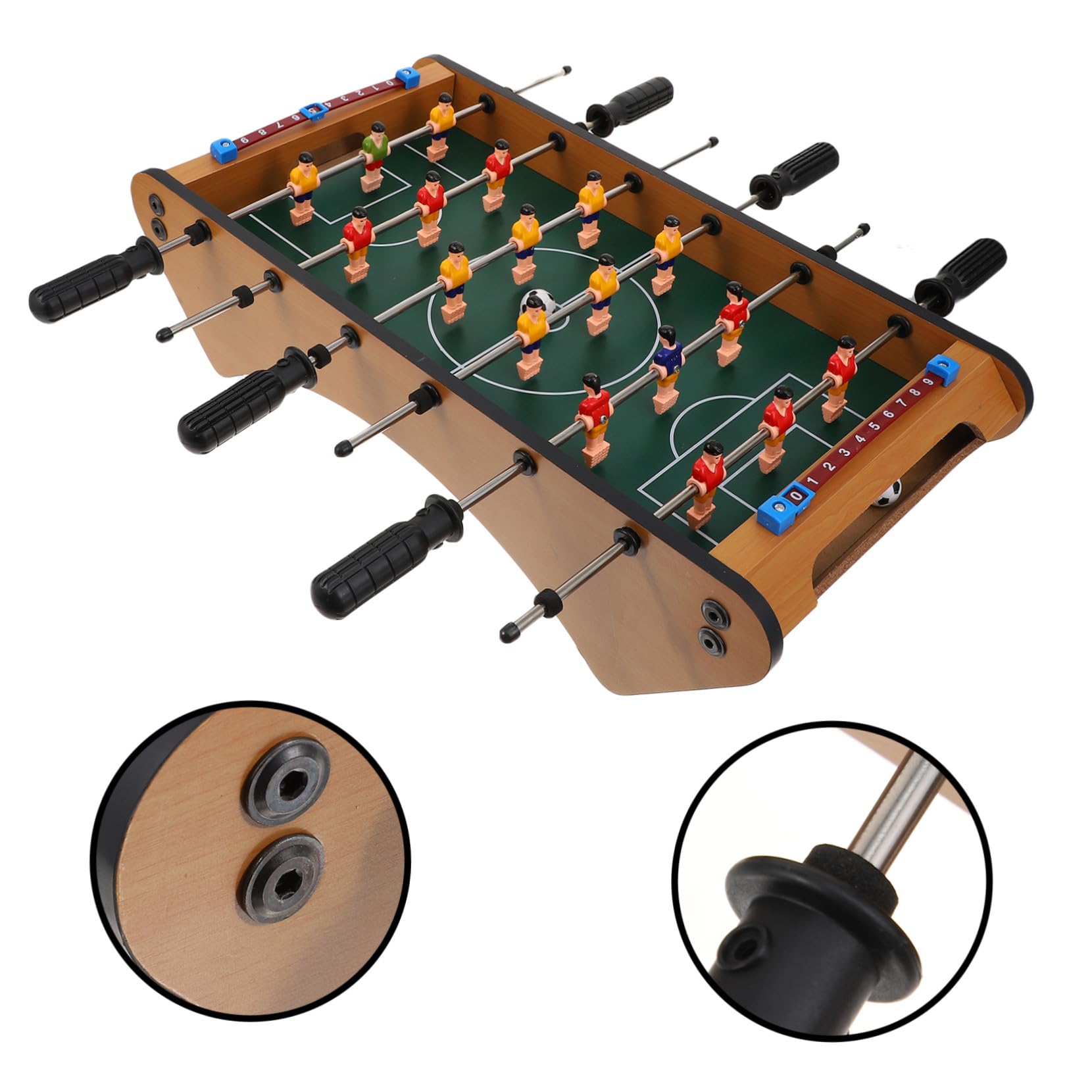 Cabilock Giocattolo Interattivo Genitore-figlio per Migliorare la Coordinazione Mano-occhio, Gioco di Calcio Creativo in Plastica e Acciaio Inox, Decor Festa Scuola per Famiglia e Ragazzo