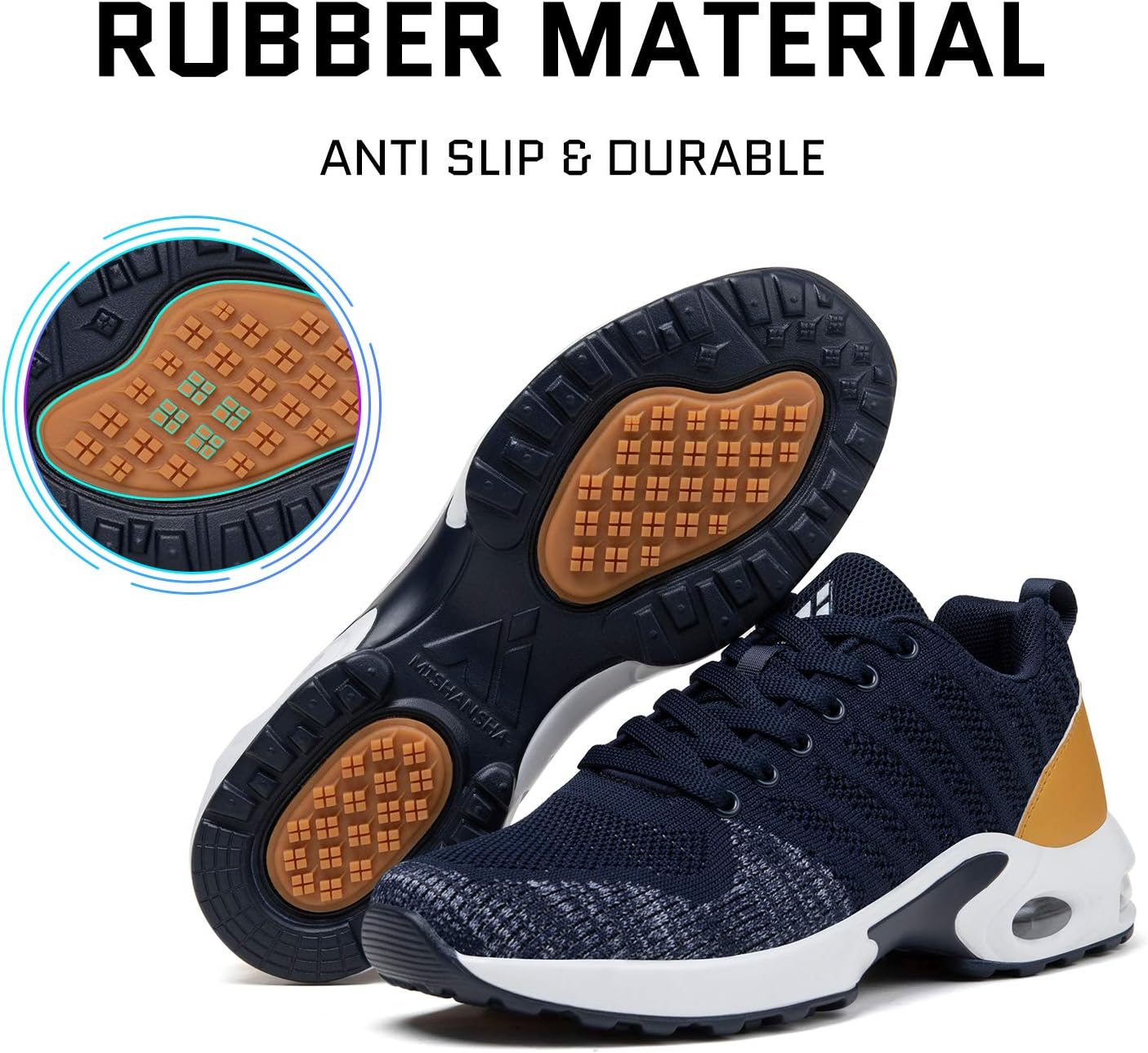 Mishansha Womens Sneakers Air Cushion Running Tennis Shoes Women Lightweight Arch Support Walking Shoes - Image 6