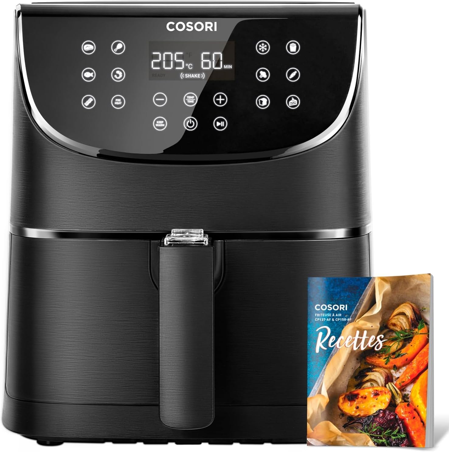 NINJA Air Fryer MAX, 5,2L, 5en1, Antiadhésif, Sans Huile, Frire, Rôtir, Cuire, Réchauffer