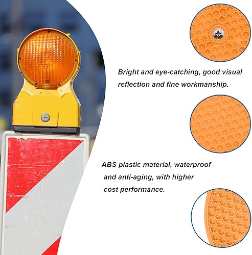 Miniatura 15 de smseace Paquete de 15 reflectores de seguridad rojos – Remolque autoadhesivo, coche, RV, motocicleta, coche, autobús reflectores