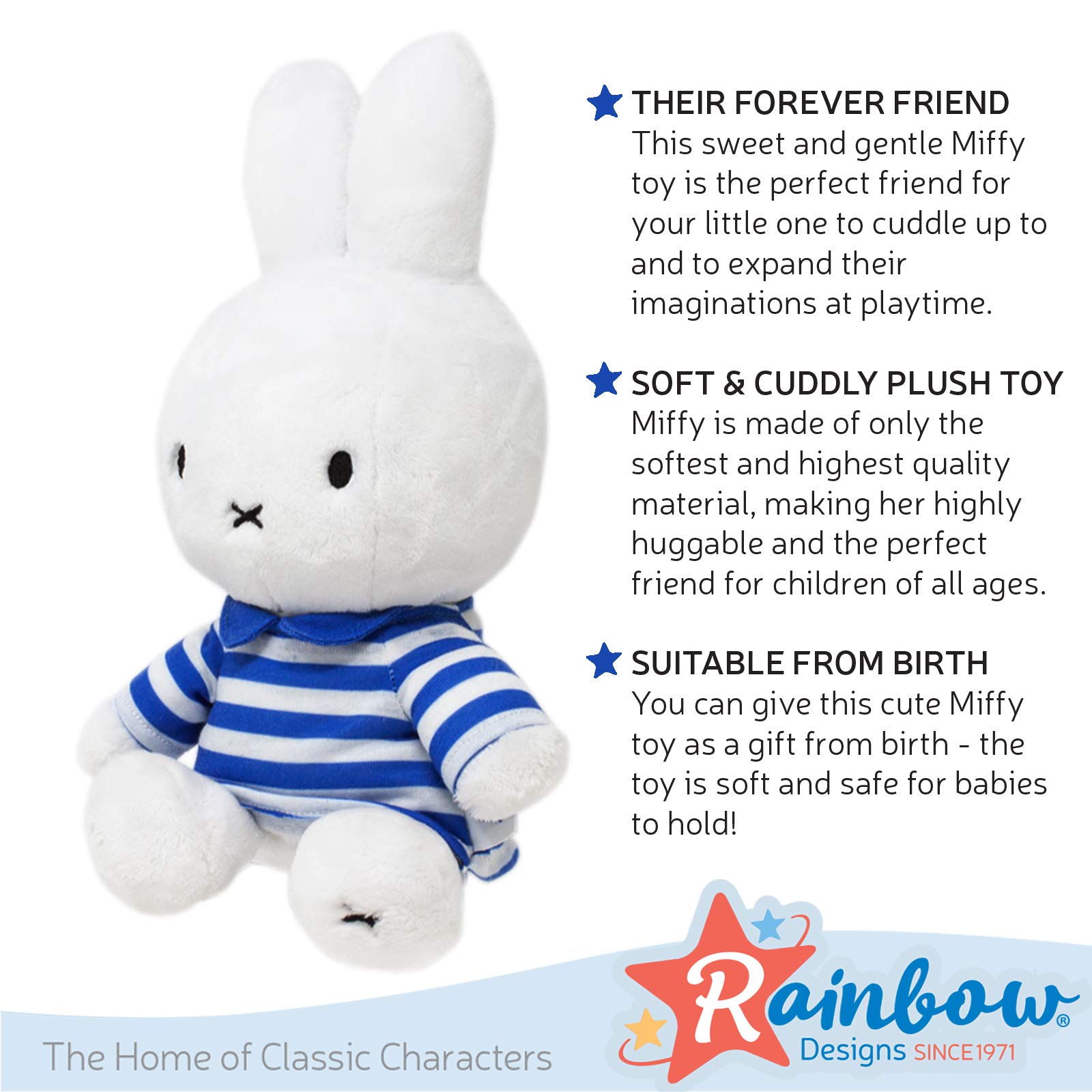 Amazon.co.jp: ミッフィー公式クラシックソフトプラッシュトイ - 10