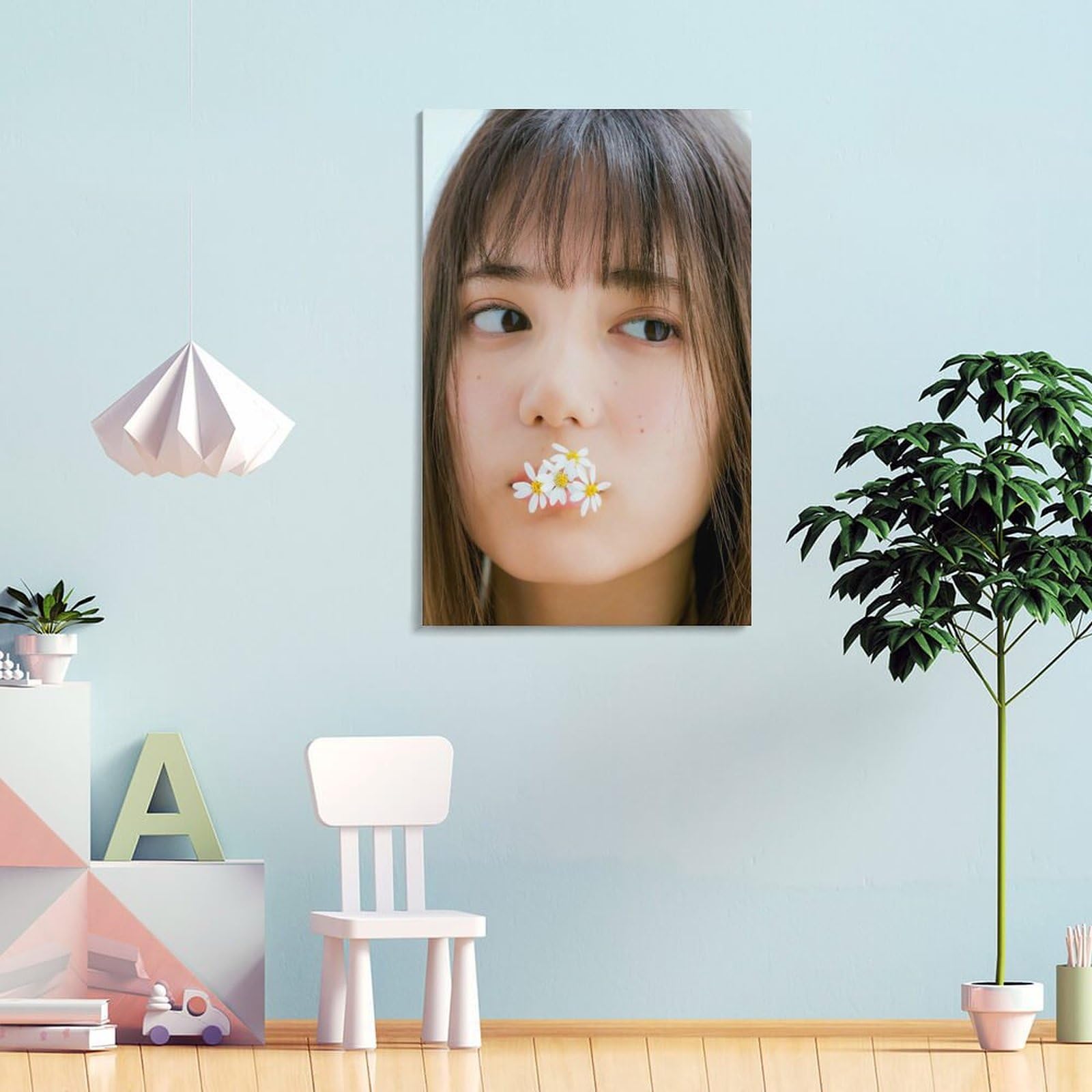 Amazon.co.jp: for 小坂菜緒 壁紙 アートポスター アート パネル 絵