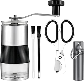 Manual Aluminum Pill Grinder/Smasher & Crusher - Fine Powder Medicine Crusher for Pets Elderly - Portable Tablet Splitter Metal Hand-Operated Mill for Small/Large Pills