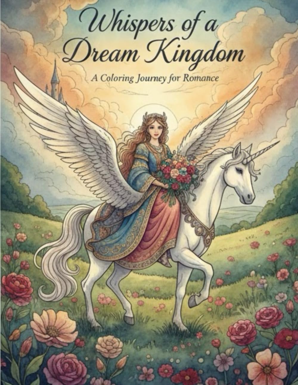 Whispers of the Dream Kingdom: A Coloring Journey for Romance