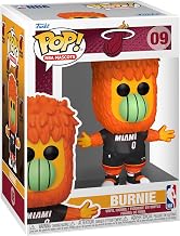 Funko POP! NBA: Mascots - Miami - Burnie The Fireball - Collectable Vinyl Figure - Gift Idea - Official Merchandise - for Kids & Adults - Sports Fans - Model Figure for Collectors and Display