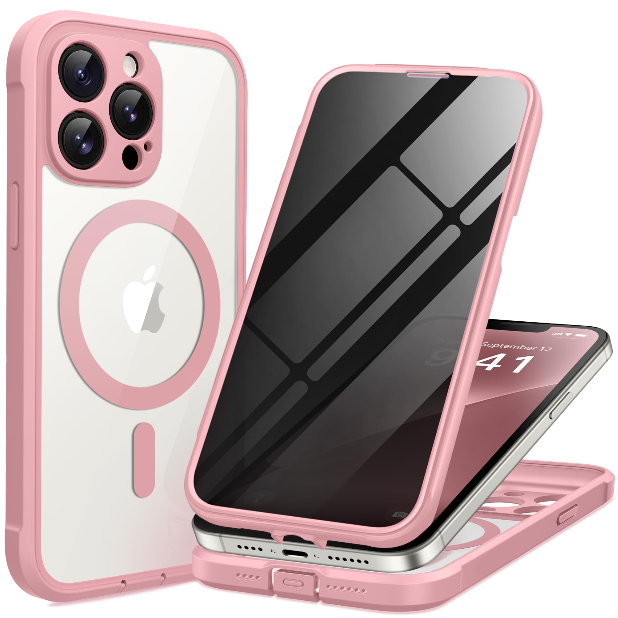 Amazon.com: BERFY for iPhone 12 Pro Max Case, Compatible with