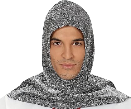 Disfraz De Caballero Templario Medieval Para Adultos – Conjunto De Capucha, Túnica, Cinturón Y Pantalón, Ideal Para Halloween, Carnaval Y Fiestas Históricas