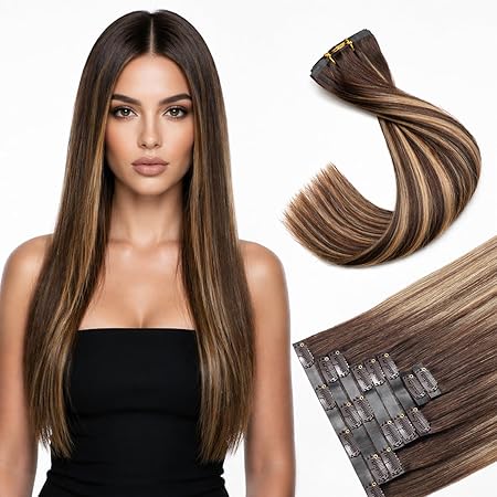Sevvi Seamless Clip-in Human Hair Extensions Review: Natural Looking Fullness
