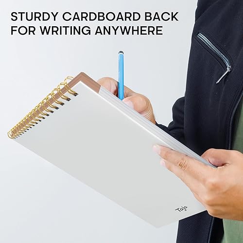 Miniatura 177 de Taja Bloc de notas de lista de tareas pendientes para el trabajo con 52 hojas, 9.8 x 6.5 pulgadas, planificador diario sin fecha, perfecto